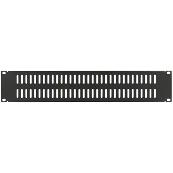 Tapa ciega LOGON RAB205BL 2U Negro 19