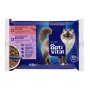 OptiVital Bolsa - Alimento completo para gatos adultos. Con cordero y ternera 4x85g