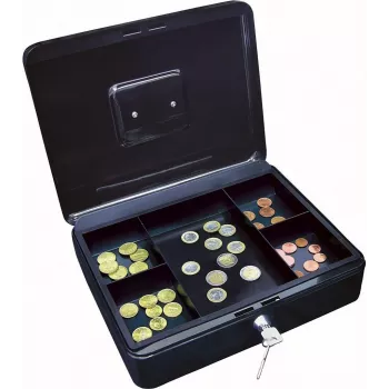 Caja de dinero/tarjetas WEDO 145421H negro