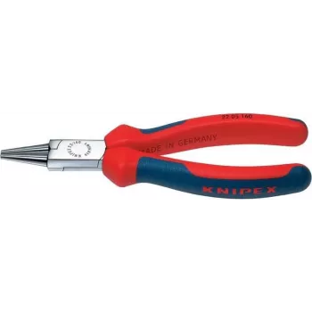 22 05 140, Alicates de puntas, acero cromo-vanadio, plástico, azul, rojo, 14 cm, 127 g