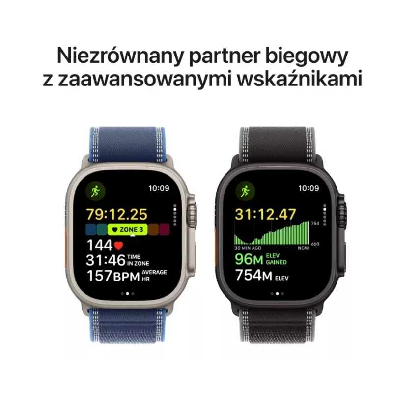 Smartwatch Apple Watch Ultra 3 GPS + Cellular 49mm Caja de titanio negro