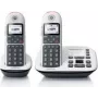 Motorola CD5012 DUO Teléfono inalámbrico DECT, blanco