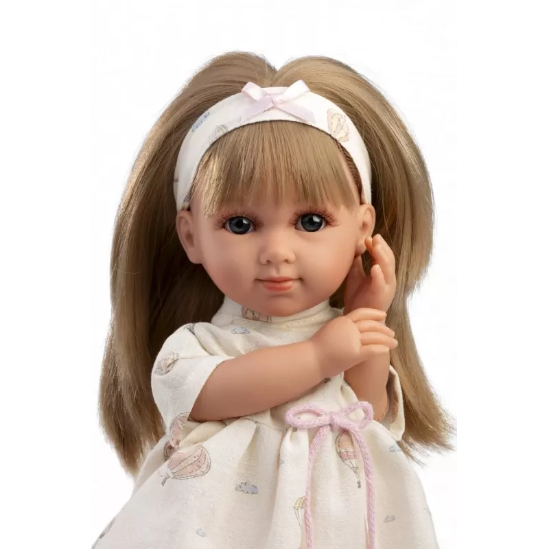 Muñeca Llorens Elena 35 cm — rasgos realistas, cuerpo blando