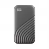 WD My Passport SSD WDBAGF0020BGY - SSD - cifrada - 2TB - externa (portátil) - USB 3.2 Gen 2 (conector USB-C) - AES de 256 bits - gris espacial (WDB