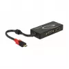 Adaptador gráfico USB DeLOCK 87730 3840 x 2160 píxeles negro