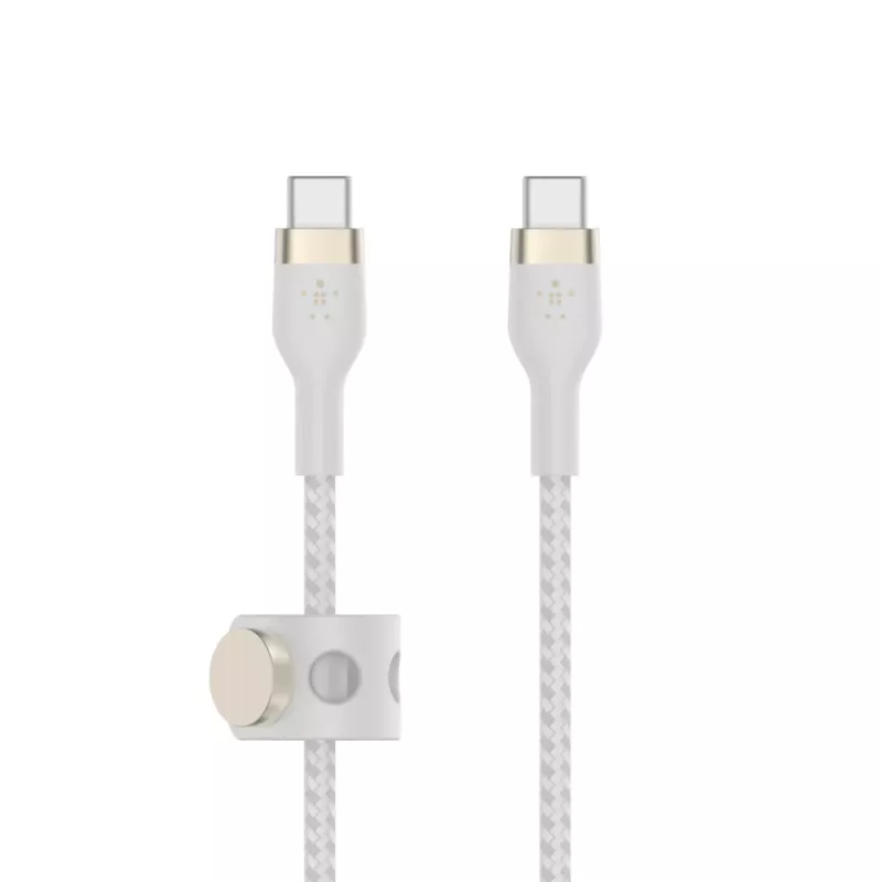 Cable USB Belkin BOOST↑CHARGE PRO Flex 2m USB C blanco