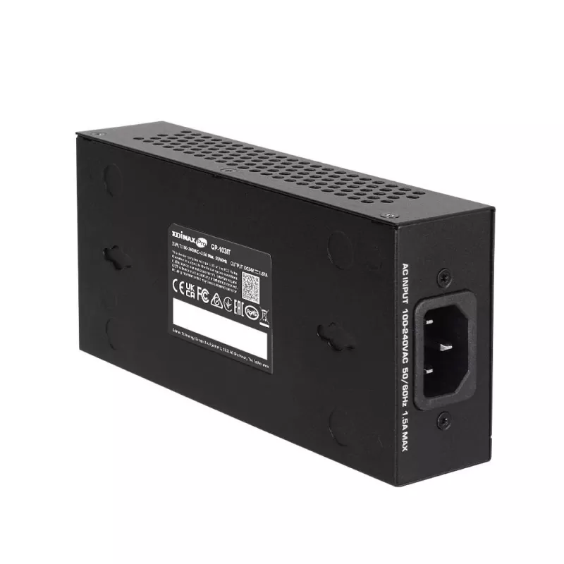Edimax Pro GP-103IT inyector Gigabit PoE++, 90 W