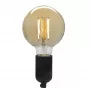 Bombilla inteligente Denver LBF-404 Wi-Fi negra transparente clase energética F