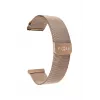 Correa de reloj FIXED Mesh Strap Fixed 18mm acero inoxidable cambio rápido Oro