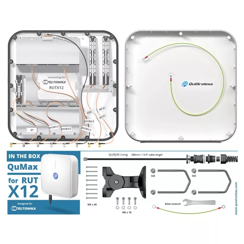 Antena direccional QuWireless AX12M