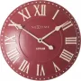 NeXtime Reloj 3083ro London Roman, Ø34.5 cm, reloj de pared, rojo/blanco