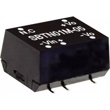 Fuente de alimentación MEAN WELL SBTN01L-05 1 W entrada 4,5–5,5 V salida 5 V
