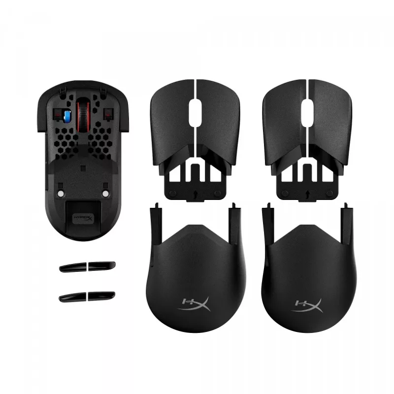 Ratón gaming HyperX Pulsefire Saga Pro inalámbrico (negro)