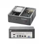 Supermicro carcasa SuperChassis CSE-101I - carcasa Mini-ITX para 1 CPU Intel Core o Atom hasta 45W TDP, fuente de alimentación externa requerida (no incluida) (CSE-101I)