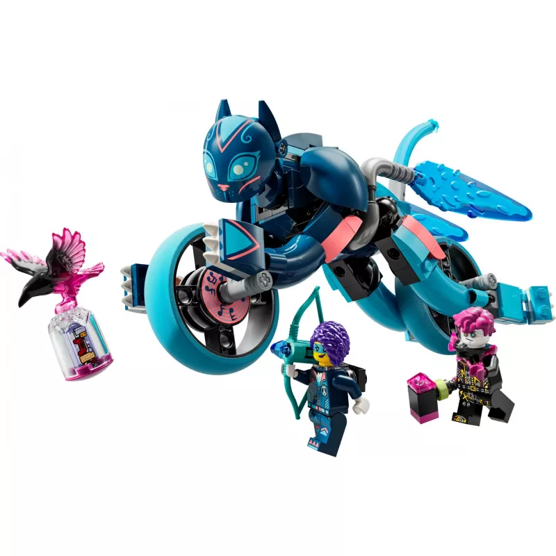 LEGO DREAMZzz Moto Gato de Zoey, juguete de construcción 71479