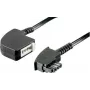 Cable alargador de teléfono (analógico) Basetech [1x conector macho TAE-F - 1x conector hembra TAE-F] 15,00 m negro (BT-1602134)