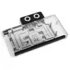 Bloque de refrigeración líquida Alphacool Core RX 9070 XT Swift+ Transparente Cromo para GPU
