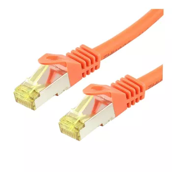 Cable de red LOGON SSTP Cat6a RJ-45 RJ-45 0,5 m naranja