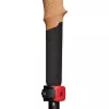 Bastones de trekking Pursuit FLZ M/L, equipo de fitness negro/rojo, 1 par, 125-140 cm