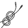 Cable de datos USB Type-C a Type-C Tellur TLL155471, 1 m, 3 A, 60 W PD, trenzado de nailon, negro
