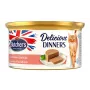 Butcher's Delicious Dinners comida húmeda para gatos, salmón y gambas, 85 g