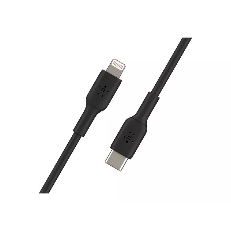 Cable Belkin CAA003BT1MBK Lightning 1 m negro