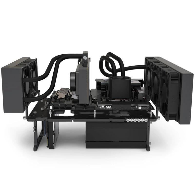 Banco de pruebas Streacom BC1 V2 negro soporte ATX aluminio