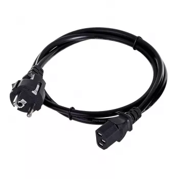 Cable de alimentación Savio CL-138 negro 1.2 m