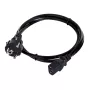 Cable de alimentación Savio CL-138 negro 1.2 m