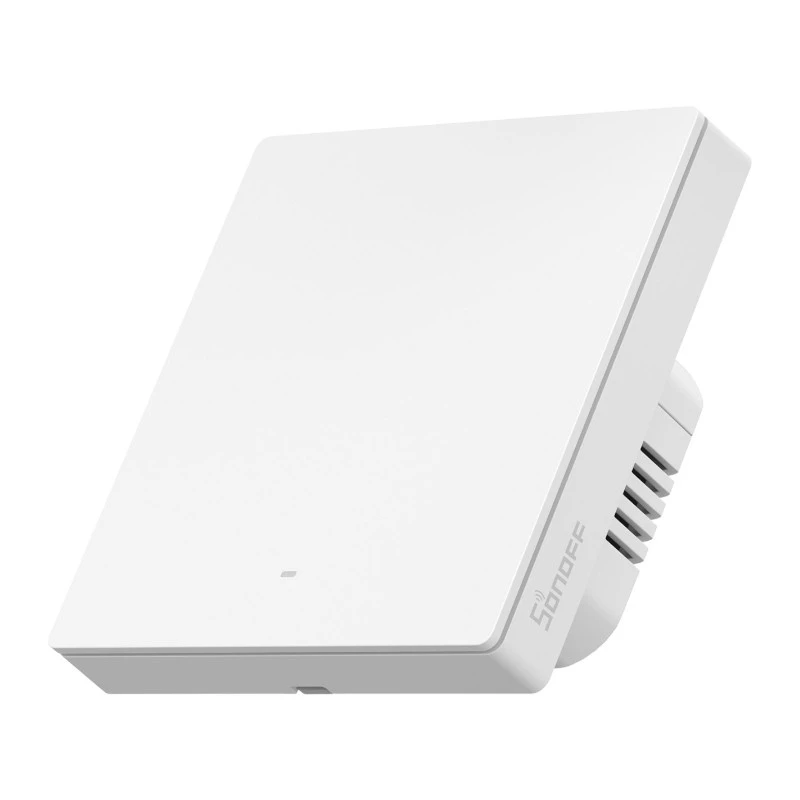 Interruptor de pared inteligente WiFi Sonoff M5-1C-86W 1 canal para control de circuito único