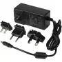 Fuente de alimentación ALLNET ALL-PSU12V5A-EUUSUK 12V 5A adaptador AC/DC con enchufes EU/US/UK