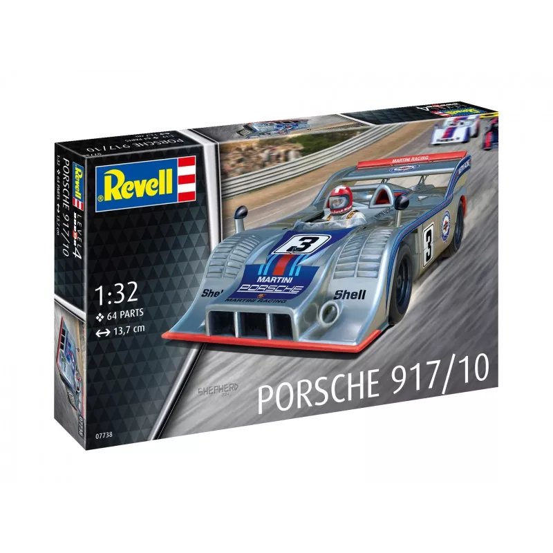 Revell 07738 Porsche 917/10 kit de montaje de coche a escala, 1:32