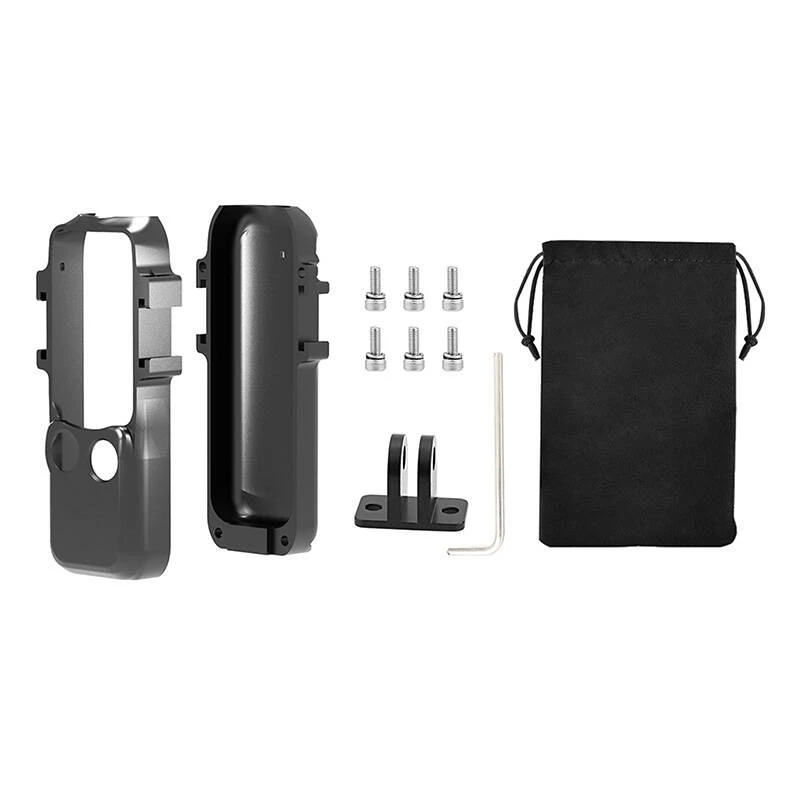 Jaula protectora metálica Puluz para DJI Osmo Pocket 3 PU933B – ligera, duradera
