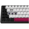 LORGAR KBP70MW, teclado gaming mecánico inalámbrico 65% Pro, negro/rojo, distribución EN
