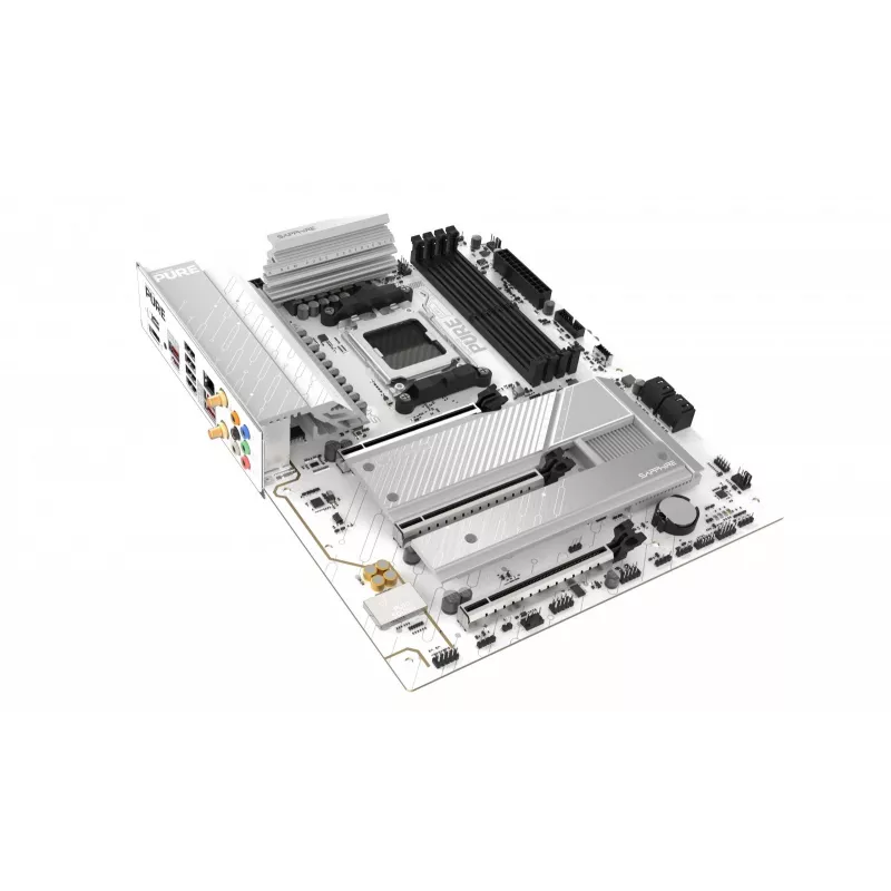 Placa base Sapphire PURE B850A WIFI7, AMD B850, Socket AM5, ATX, DDR5