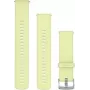 Garmin Correa de reloj de cambio rápido 22 mm Silicona Limón/Acero inoxidable (010-13406-11)