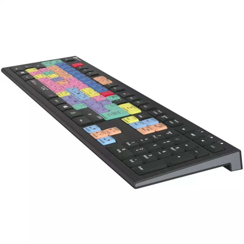 Logickeyboard Adobe Premiere Pro CC ASTRA 2 Teclado retroiluminado Alemán (LKB-PPROCC-A2PC-DE)