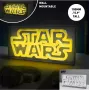 Luz de neón LED Paladone Star Wars diseño PP13123SW — letrero LED decorativo para pared o estante