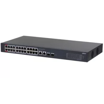 Dahua Technology CS4228-24GT-375 Managed L2 Gigabit Ethernet (10/100/1000) Power over Ethernet (PoE) negro
