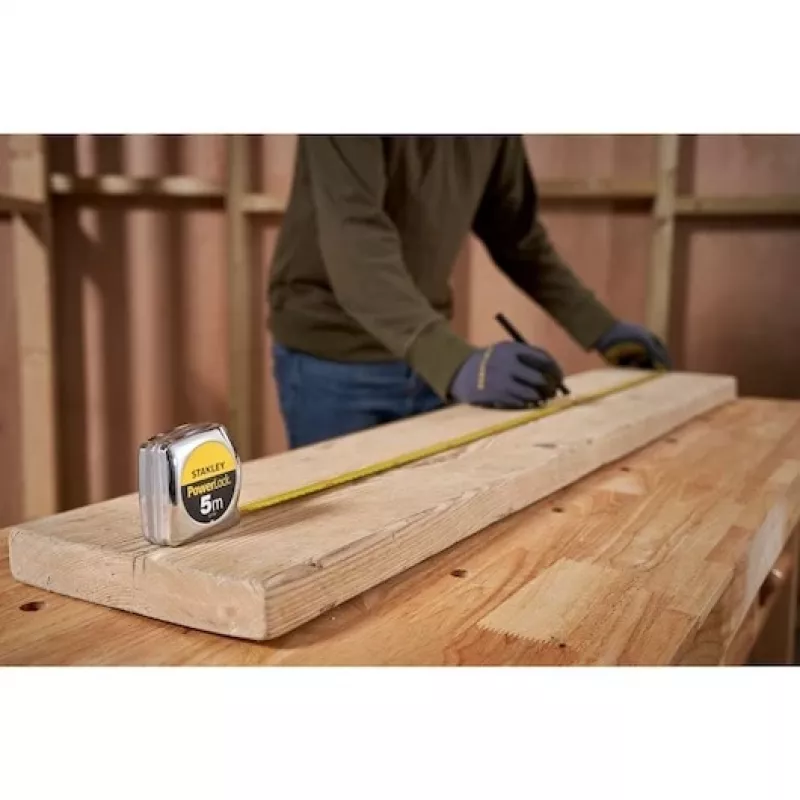 Stanley PowerLock 1-33-194 flexómetro, 5 m x 19 mm
