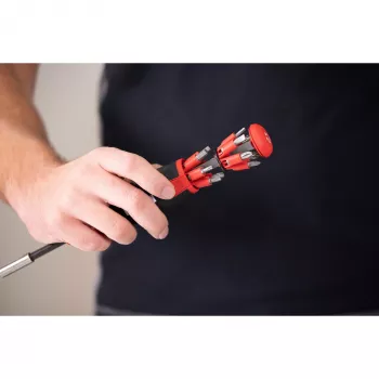Destornillador con cargador de puntas liftup 25 magnetic