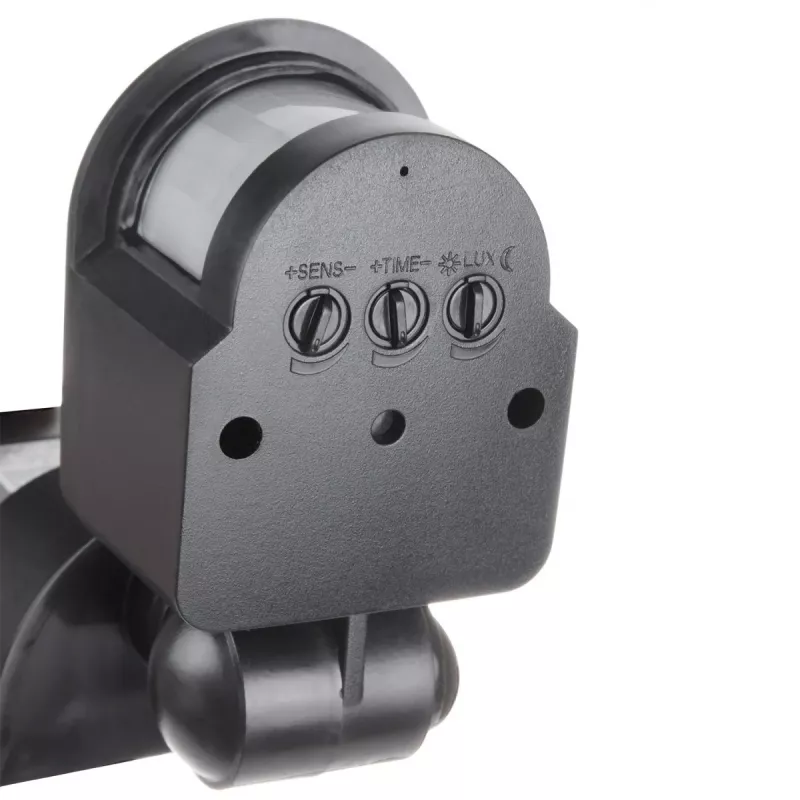 Sensor de movimiento y crepuscular de pared 180° Maclean MCE25 GR, máx. 1200W, gris
