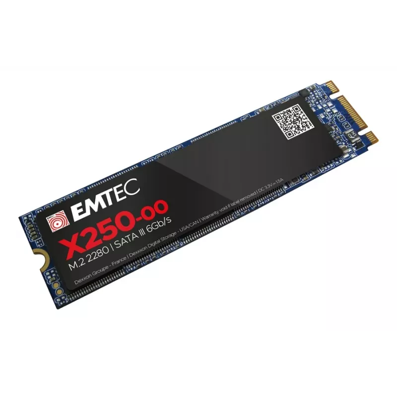 Unidad SSD Emtec X250 2 TB M.2 Serial ATA III 3D NAND