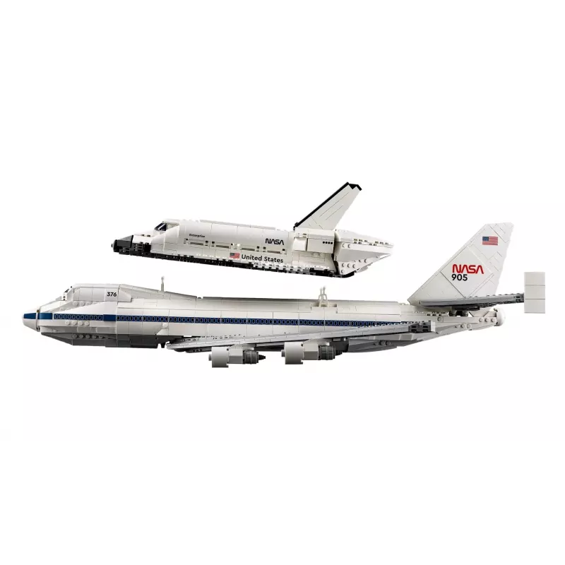 LEGO Icons 10360 Shuttle Carrier Aircraft set de construcción, 2417 piezas