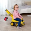 Camión grúa BIG Power Worker Maxi grúa amarillo 3 a 7 años