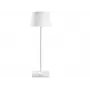 Lámpara de mesa TRACER Pluto blanca TRAOSW47233 LED regulable, acabado blanco