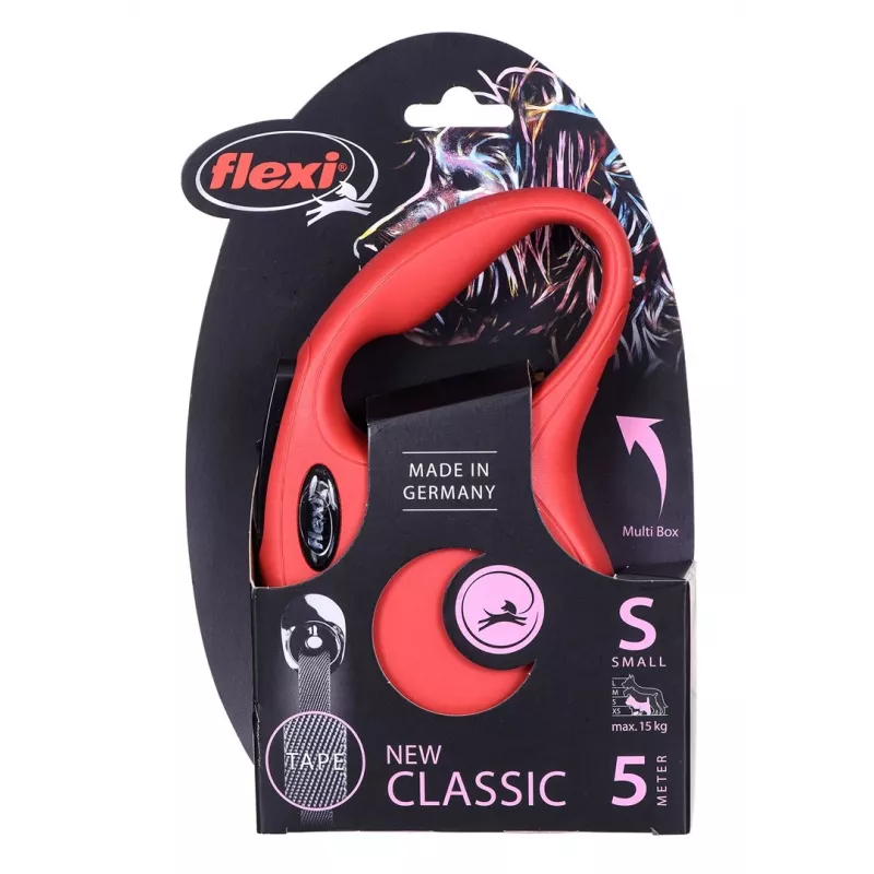 Correa retráctil FLEXI new Classic S - 5 m