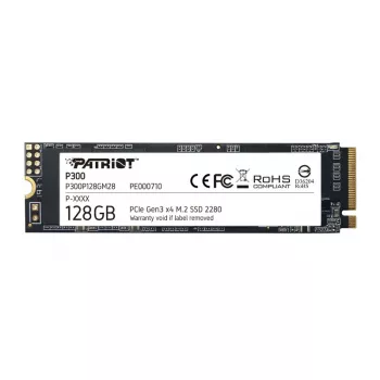 Unidad de estado sólido interna Patriot Memory P300P128GM28 M.2 128 GB PCI Express NVMe