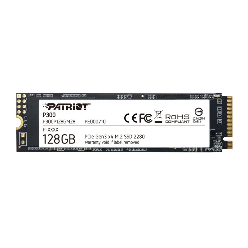 Unidad de estado sólido interna Patriot Memory P300P128GM28 M.2 128 GB PCI Express NVMe