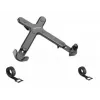 Soporte para portátil Manhattan para montaje VESA, compatible con VESA 75x75 y 100x100 mm, para portátiles de hasta 17,3 pulgadas (máx. 4 kg), negro, garantía de por vida